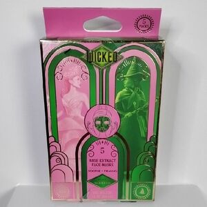 Wicked Rose Extract Face Mask Set 5 Masks Taste Beauty